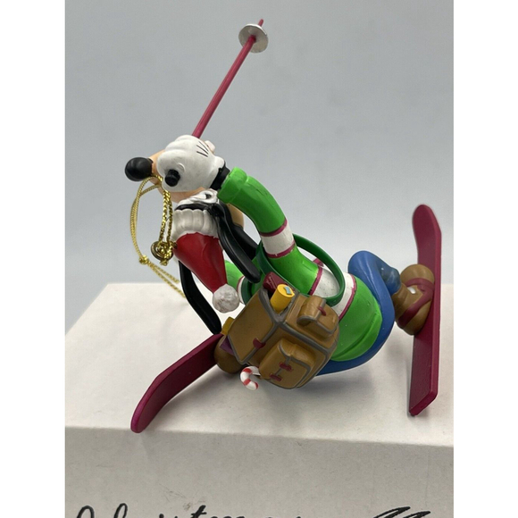 Disney Christmas Magic Ornaments W/Box Goofy Donald Pluto Set/3 - Picture 4 of 11